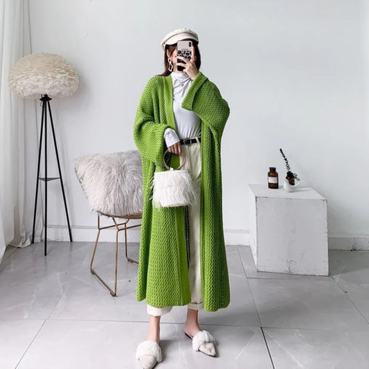 Knitted Sweater Woman Solid Office Wear