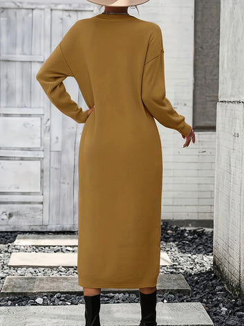 Women Plus Size Autumn Dress